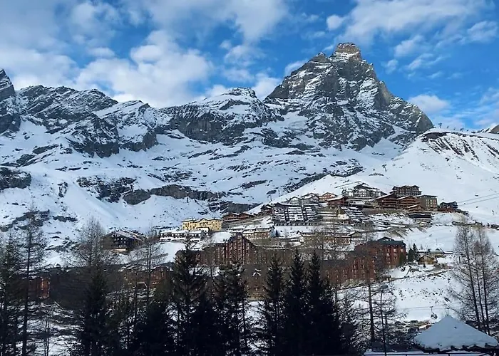 Апартаменти Casa Del Cervino 2 Bed 2 Bath - Next To Lifts With Views Брей-Червінія